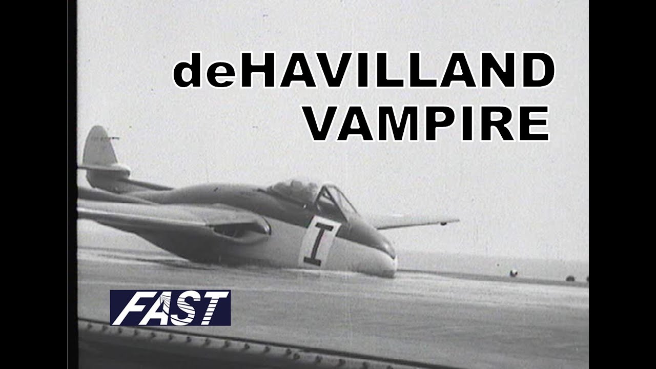 deHavilland Vampire - What Happened to the Undercarriage?!