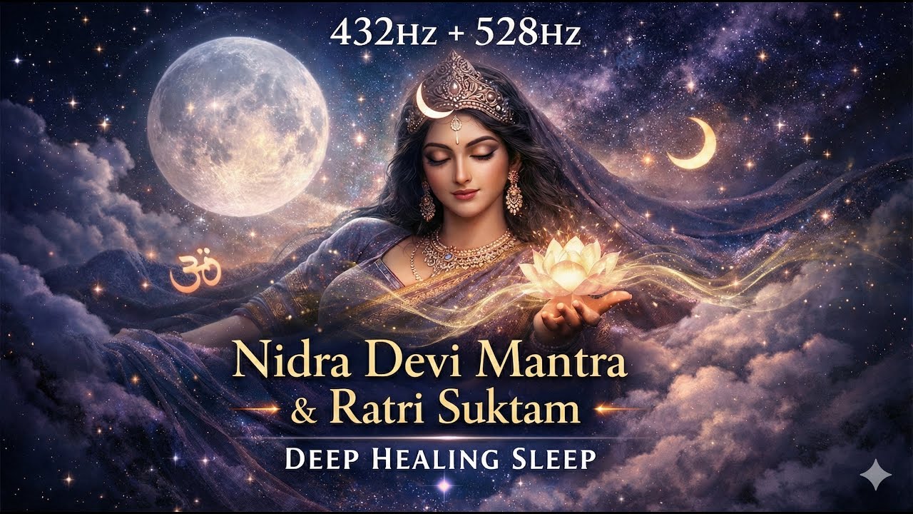 Nidra Devi Mantra for Deep Sleep | Ratri Suktam – Vedic Hymn to the Goddess of Night