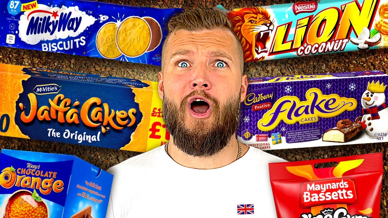 Americans try BANNED British Biscuits, Cakes, & Snacks!