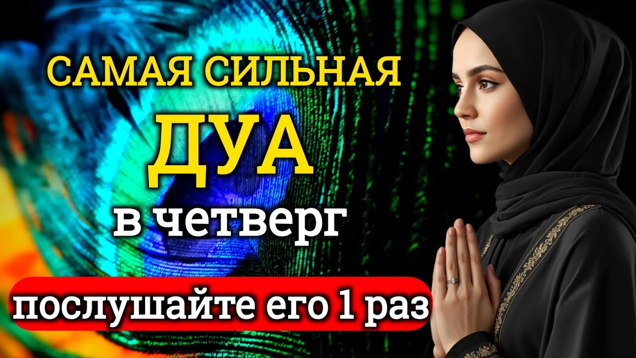 САМАЯ СИЛЬНАЯ Дуа в четверг Все желания сбываются! #дуа