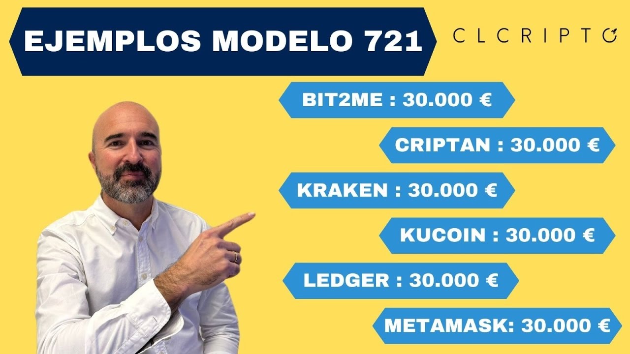 ⚡ Evita ERRORES en el Modelo 721: 3 EJEMPLOS clave: ¿declaro bit2me, criptan, kraken, ledger, …?
