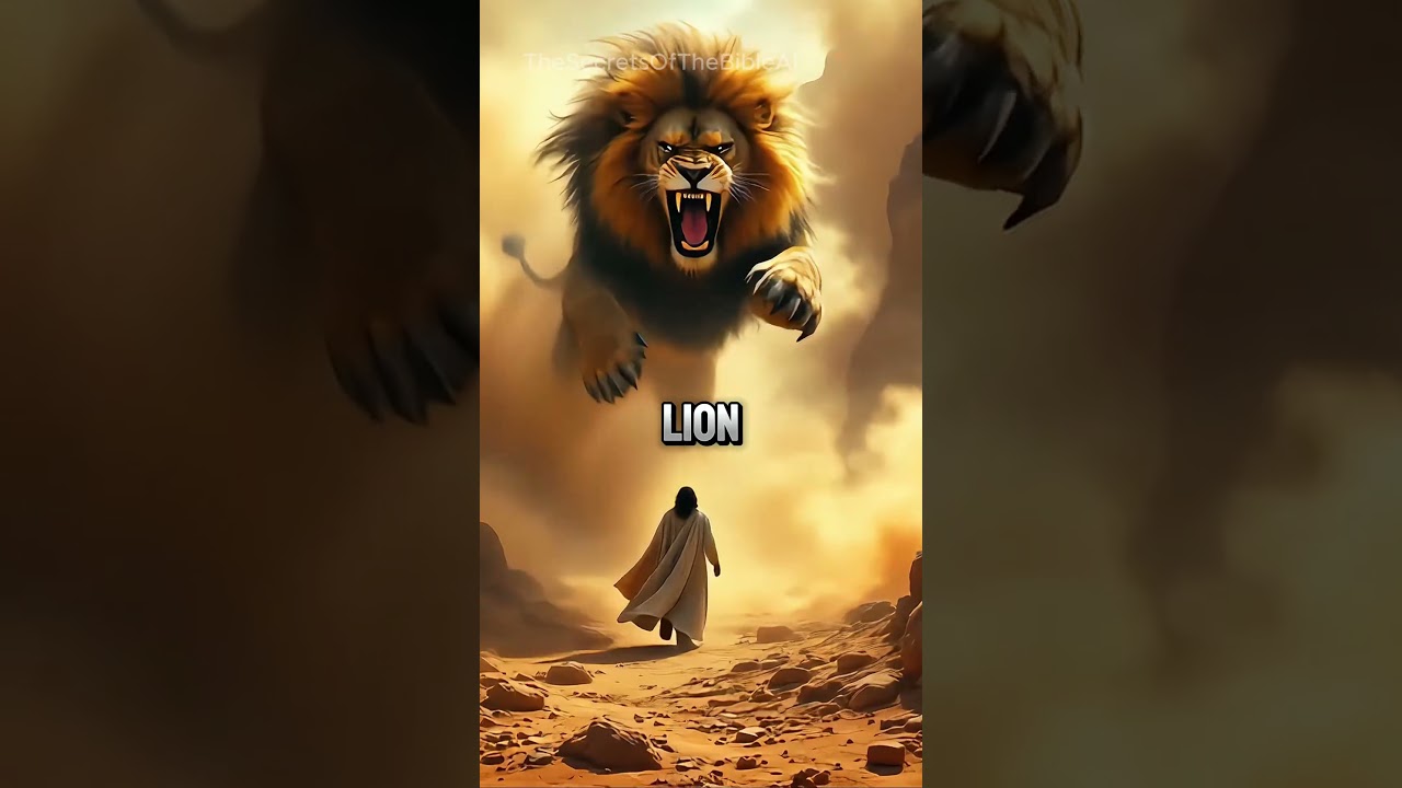 A Prophet Killed by a Lion #bible #god #prophet #christianity #jesus #history #viralvideo #lion
