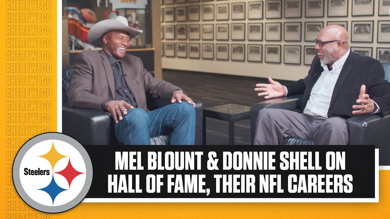 Mel Blount, Donnie Shell on Hall of Fame, their careers with the Steelers, their friendship