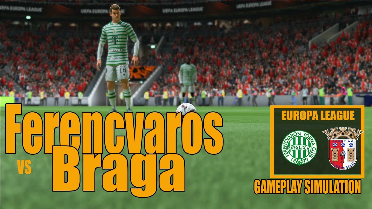 Ференцварош vs Брага | Симулятор игрового процесса Лиги Европы УЕФА | EA FC Матч