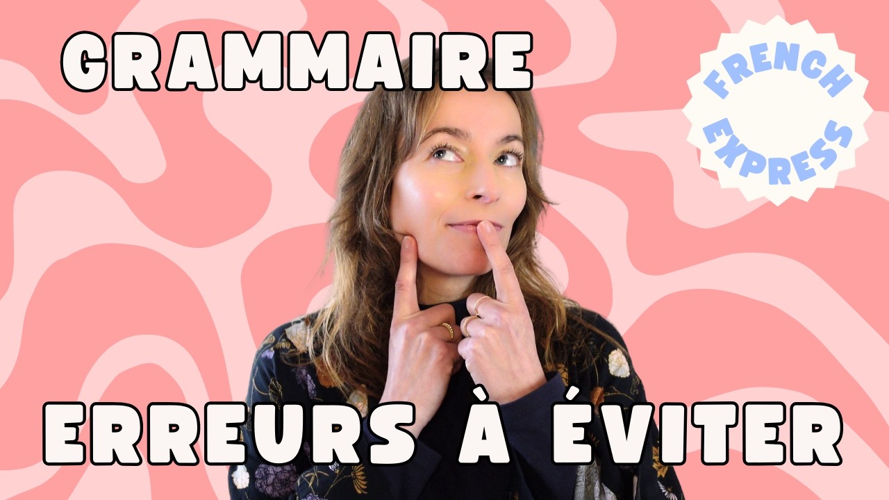 Erreurs de grammaire