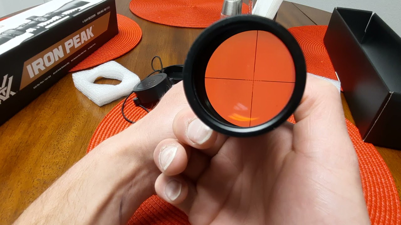 Vortex Iron Peak 4-12×44mm Scope