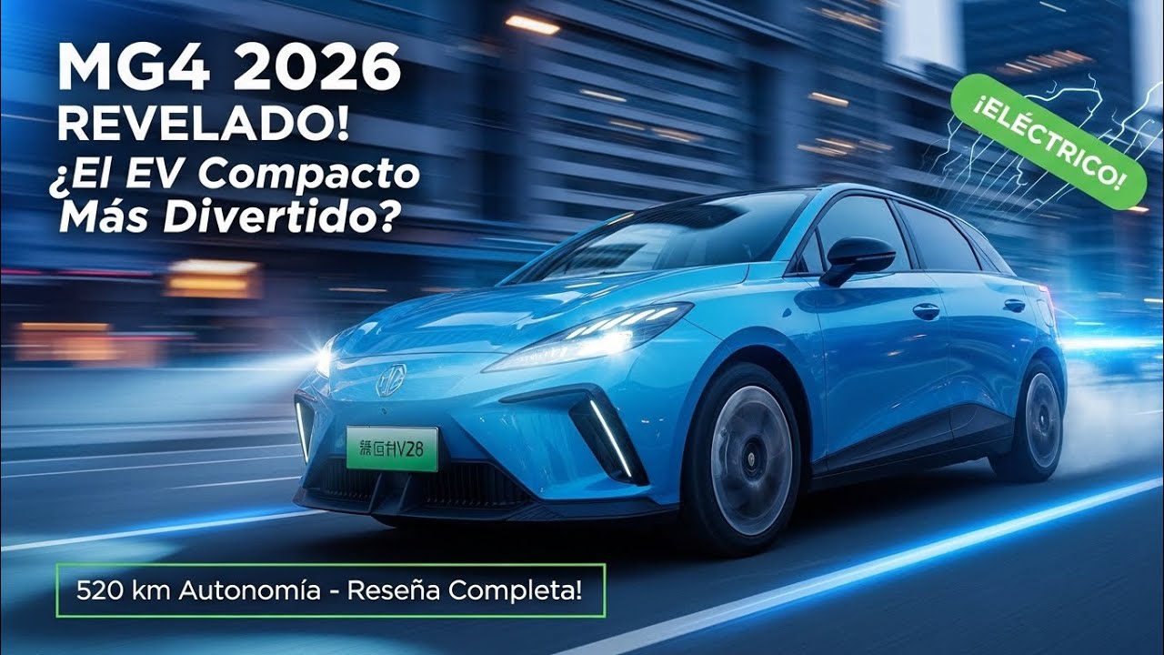"Prueba del Nuevo MG4 Eléctrico 2026 en España" - Canal Drive Craze Network