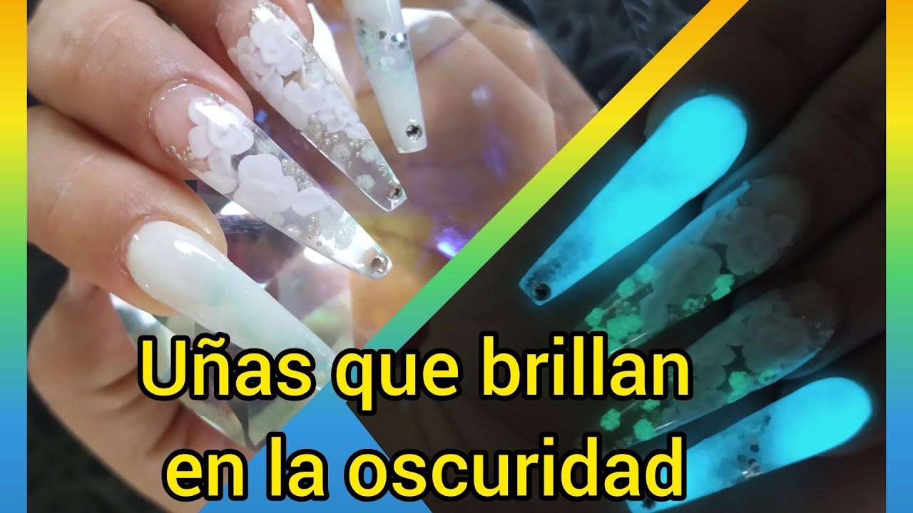 Le cobré $30 pesos por las uñas. Uñas que brillan en la oscuridad/ Story Time