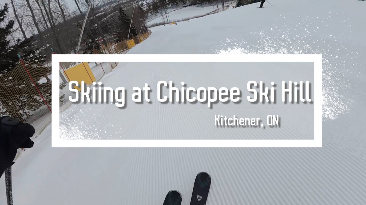 Skiing at Chicopee in Kitchener