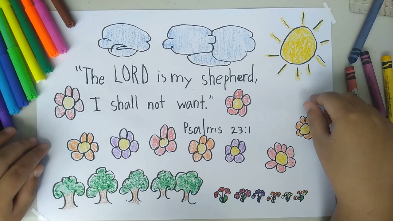 Memory Verse 002: Psalms 23:1