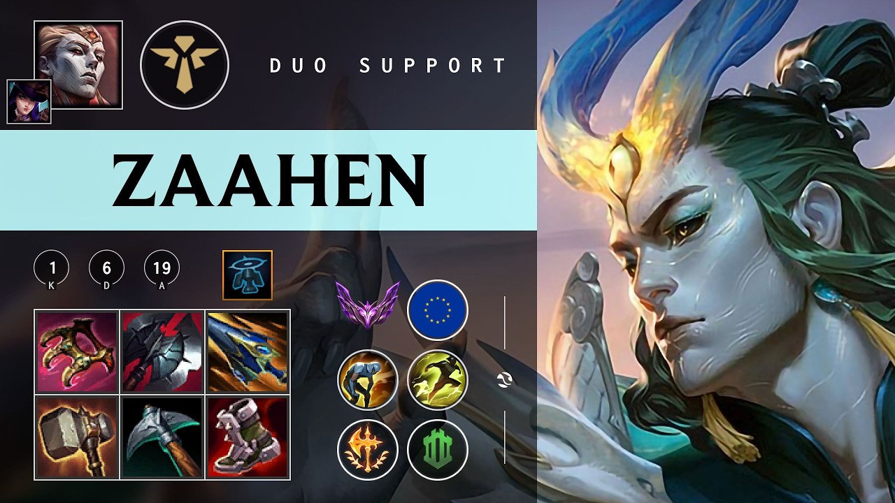 Zaahen Support vs Nami - EUW Master Patch 26.04