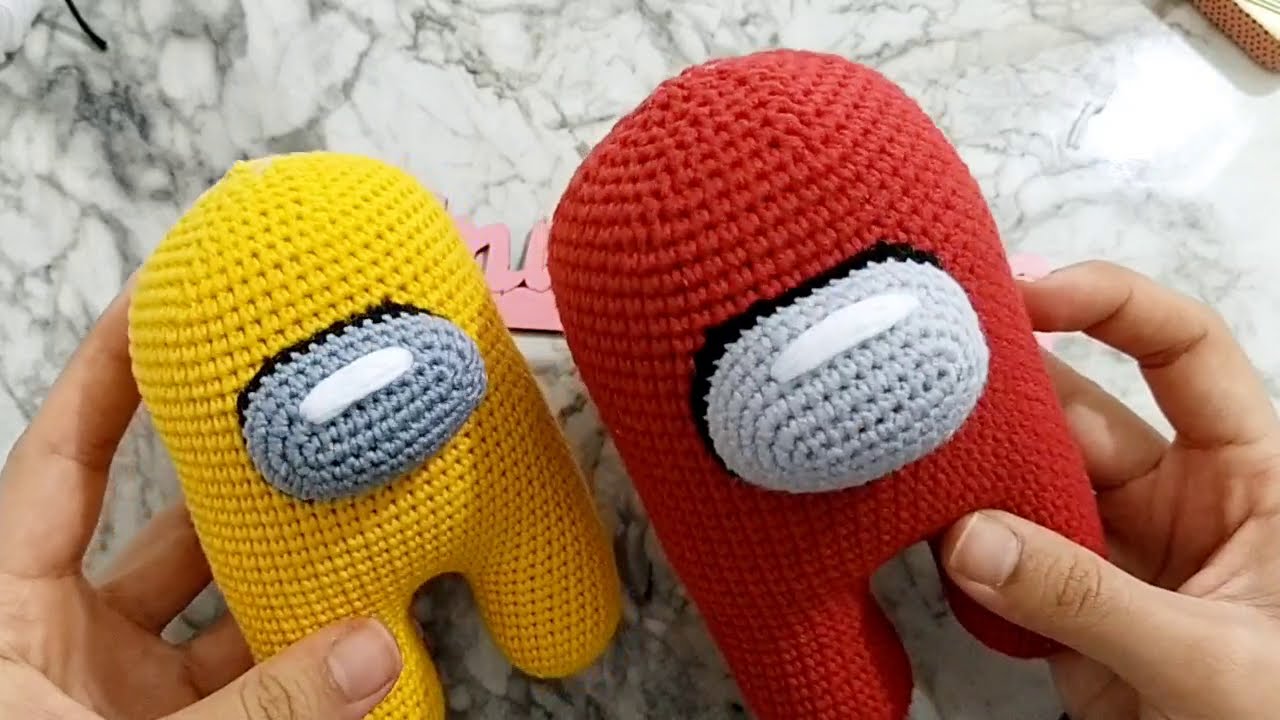 Amigurumi Among us Oyuncak Yapımı | Örgü oyuncak