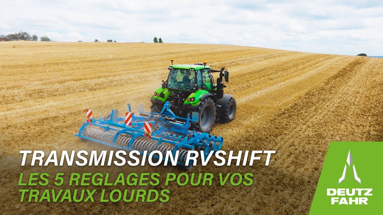 Transmission RVshift - EP03 - Les 5 R&eacute;glages pour vos Travaux Lourds