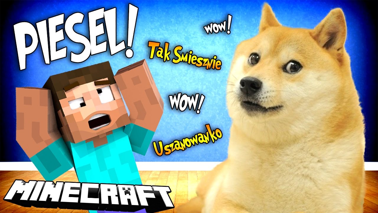 PIESEŁ W MINECRAFT! - Doge Mod!
