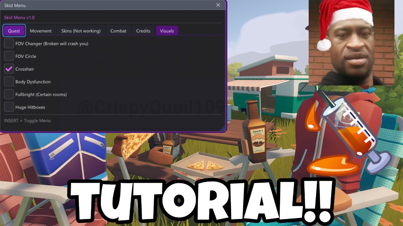 Учебное пособие по Skid Menu (хаки RecRoom)