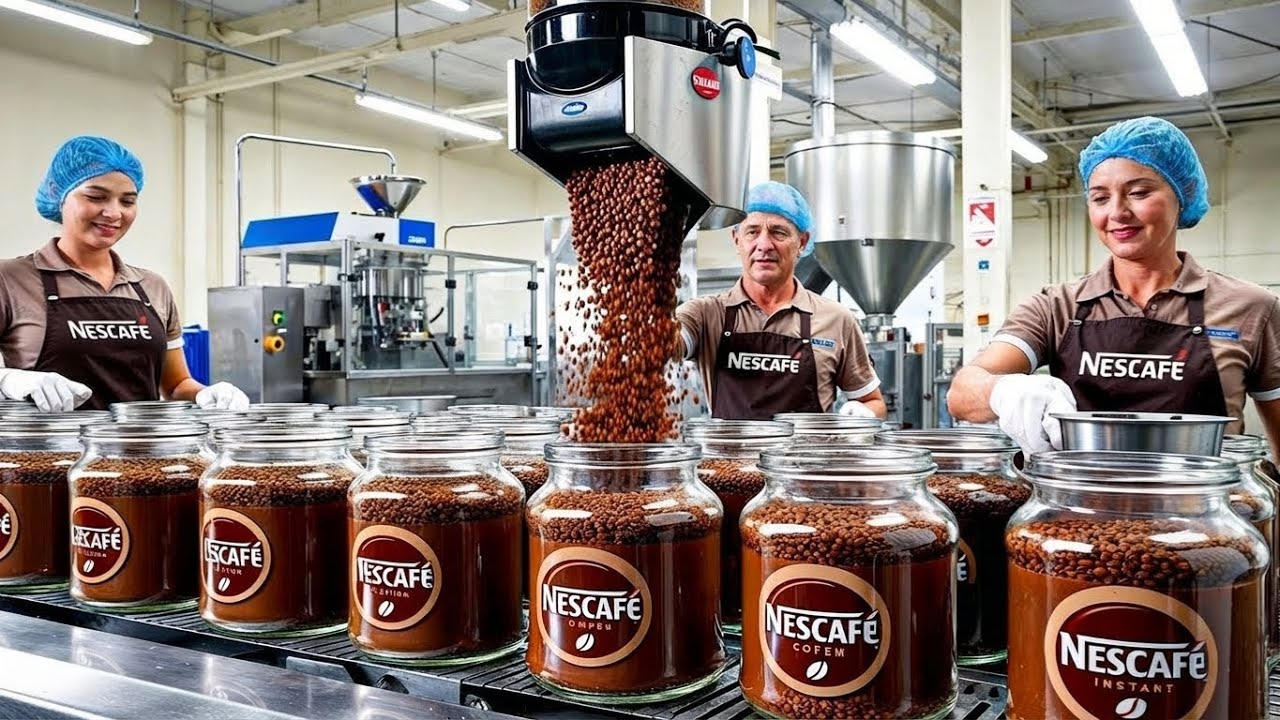 How Instant Coffee is Made in Factory? Amazing Manufacturing Process & Production Line