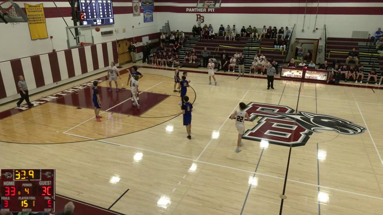 Port Byron High School vs Cato-Meridian High School Mens JV Basketball