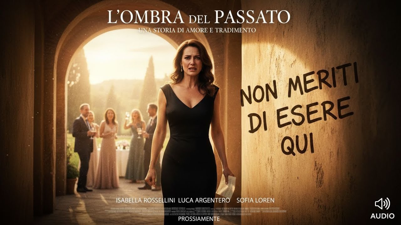AL MATRIMONIO DI MIA SORELLA, MI HANNO SESTO NEL CORRIDOIO, COSÌ SONO USCITO. QUELLO CHE È.....