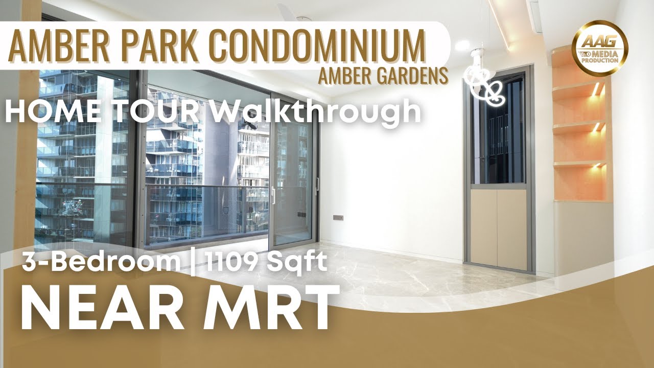 Singapore Condo Property Home Tour | Amber Park | 3 Bedroom 1109 sqft by Christina Ng & Geryl Lim