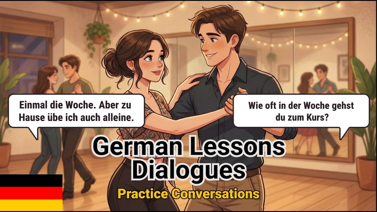 German Speaking Practice A2–B1 | 10 Natural Dialogues about Hobbies