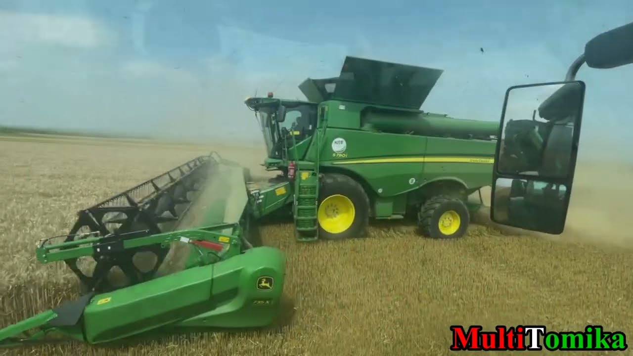John Deere S790i, S670i, T660. Aratás 2021.