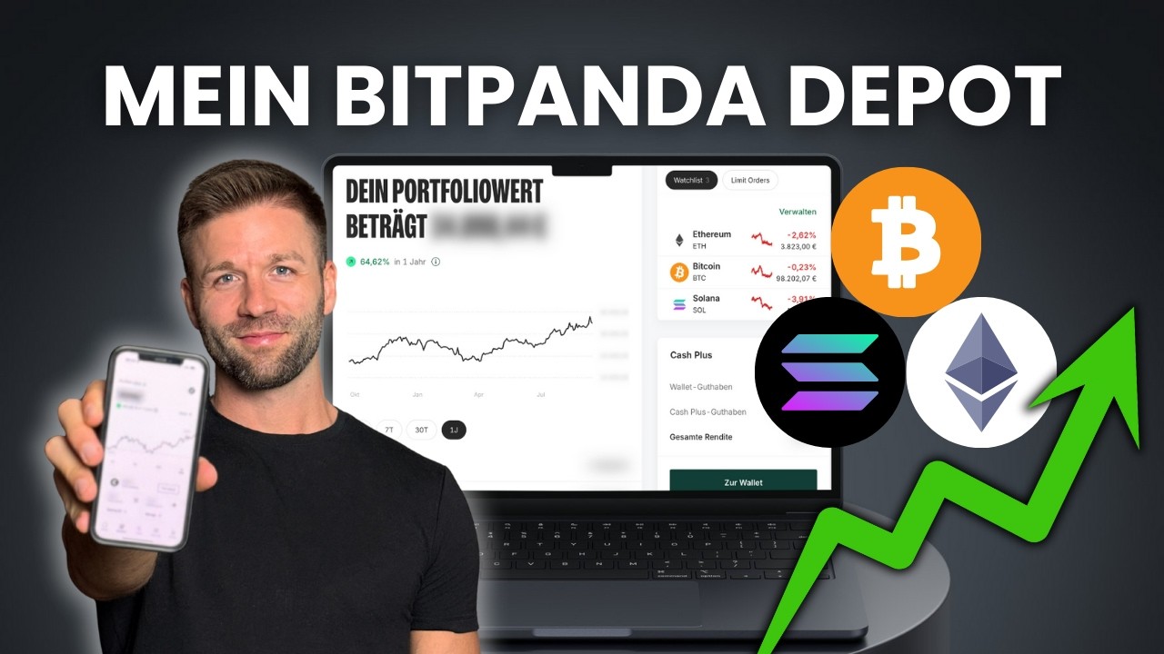 Krypto f&uuml;r Anf&auml;nger | Mein Bitpanda-Depot - Schritt f&uuml;r Schritt erkl&auml;rt