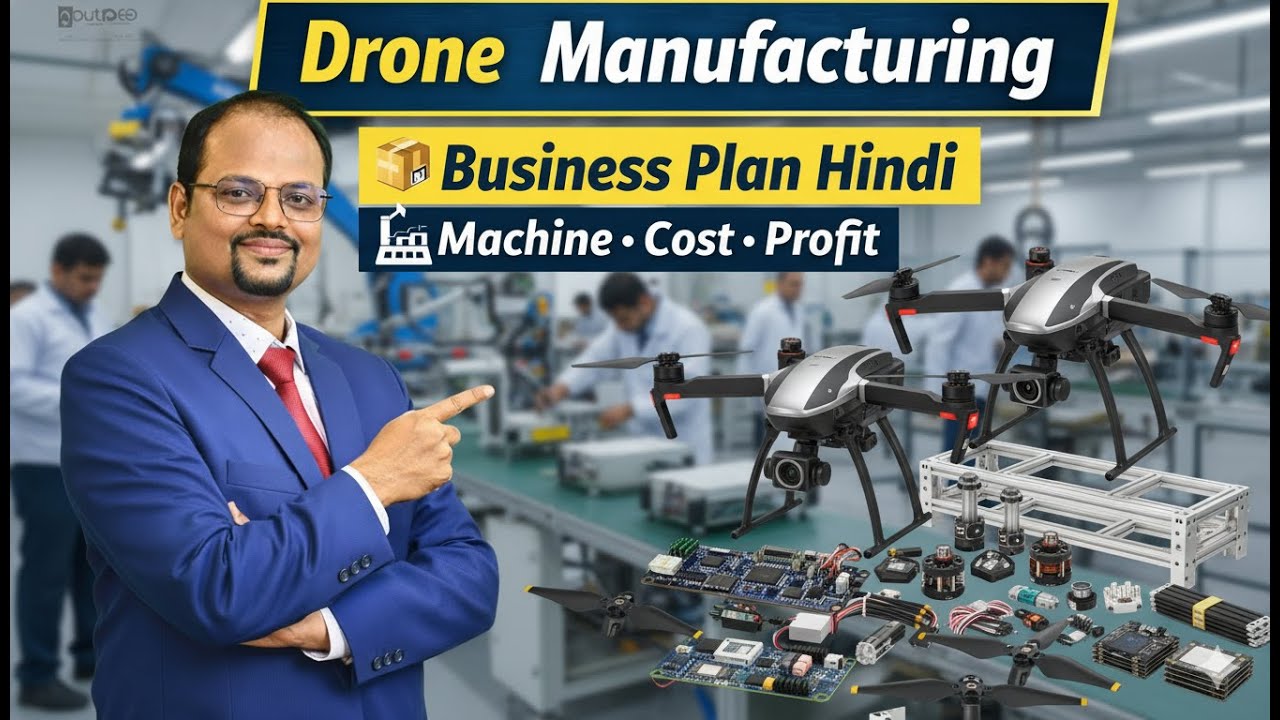 Drone Manufacturing Business in India | Full Setup, Cost, Profit & Process Explained