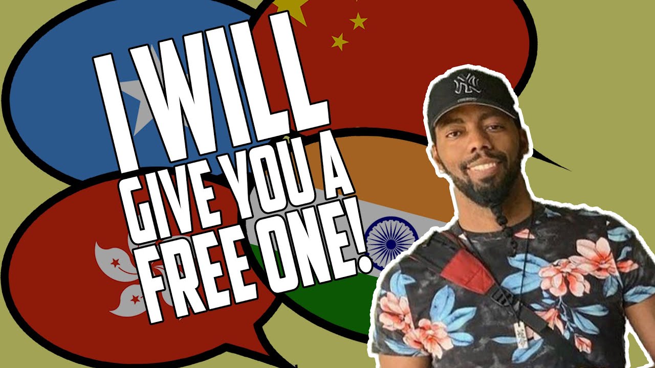 A Funny Compilation Of Getting Things For Free After Speaking The Language!