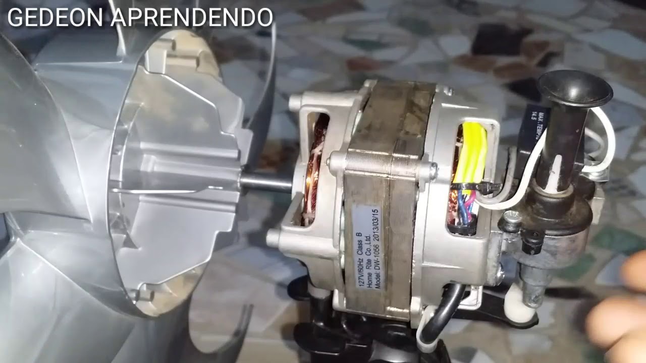 VEJA COMO FICOU O VENTILADOR COM ROLAMENTOS