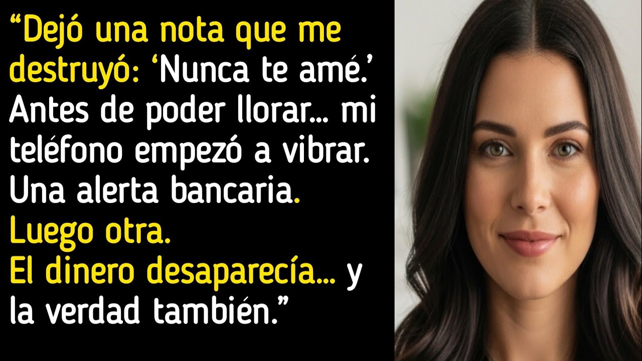 Una Nota que Decía “Nunca Te Amé”… y el Fraude Bancario que Cambió Mi Vida