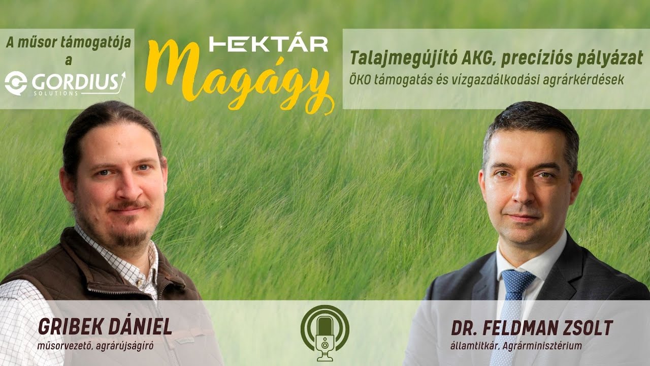 Talajmegújítás az AKG-ban | Új ÖKO program | Vízhiány és árvíz | Precíziós pályázat, agrártámogatás