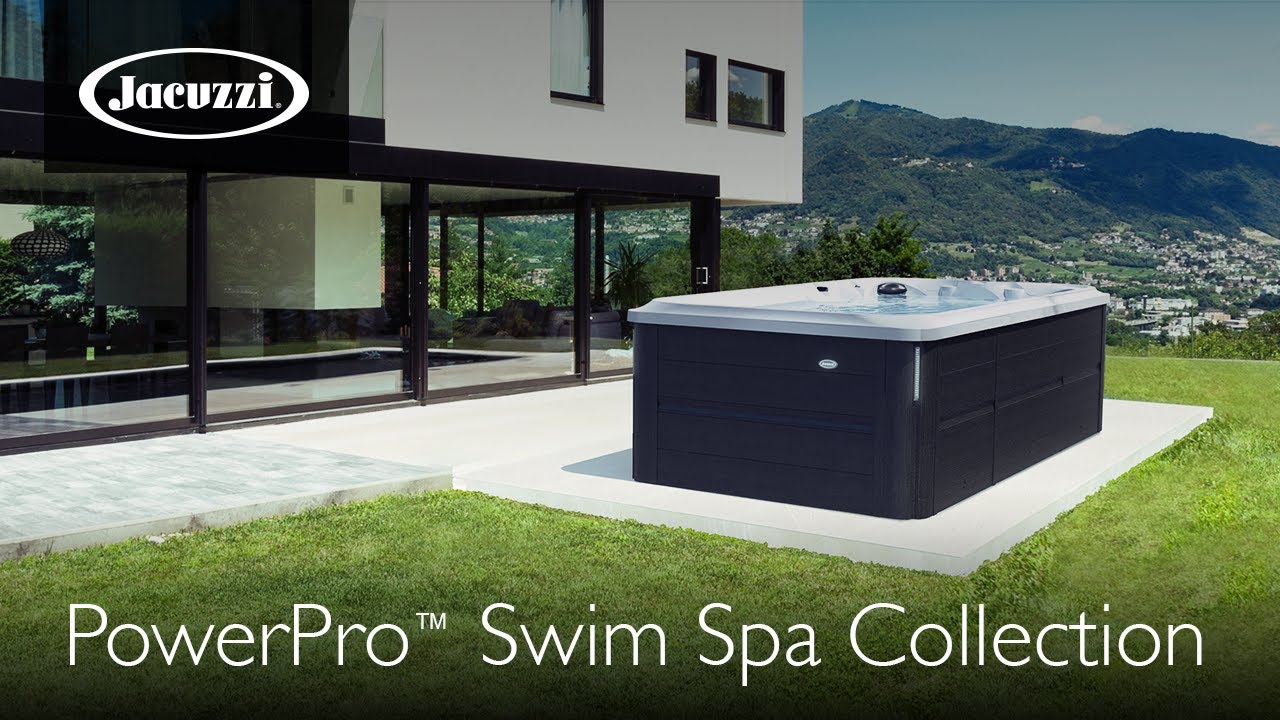 Jacuzzi® PowerPro™ Competitive Swimmer Swim Spa | Train, Recover, & Relax