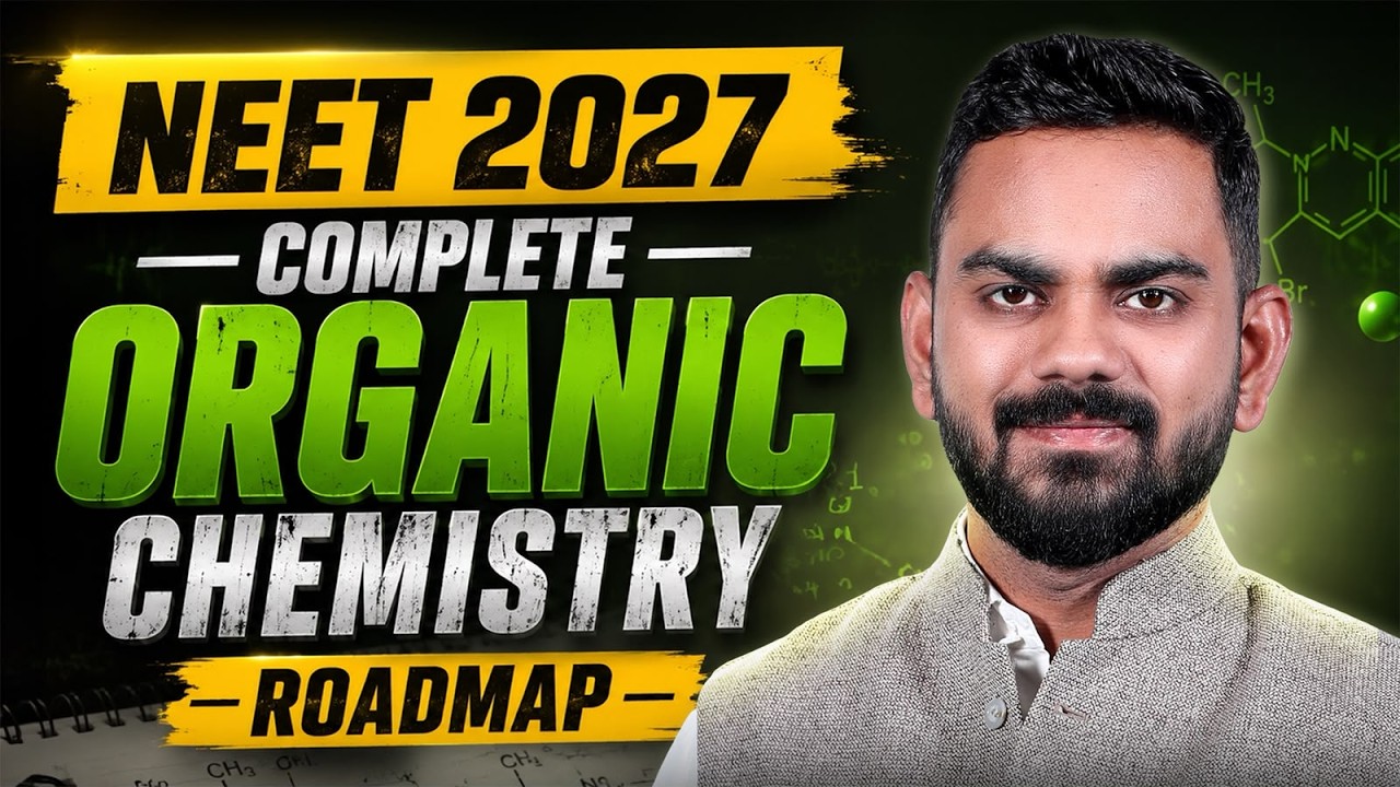 Ultimate NEET Organic Chemistry Roadmap | 11th & 12th Master Plan 🚀| ALLEN NEET