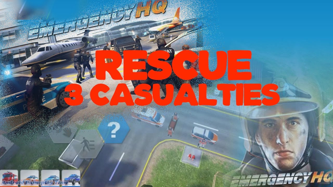 EMERGENCY HQ - LEARNED HOW TO RESCUE CASUALTIES - FULL GAMEPLAY #1