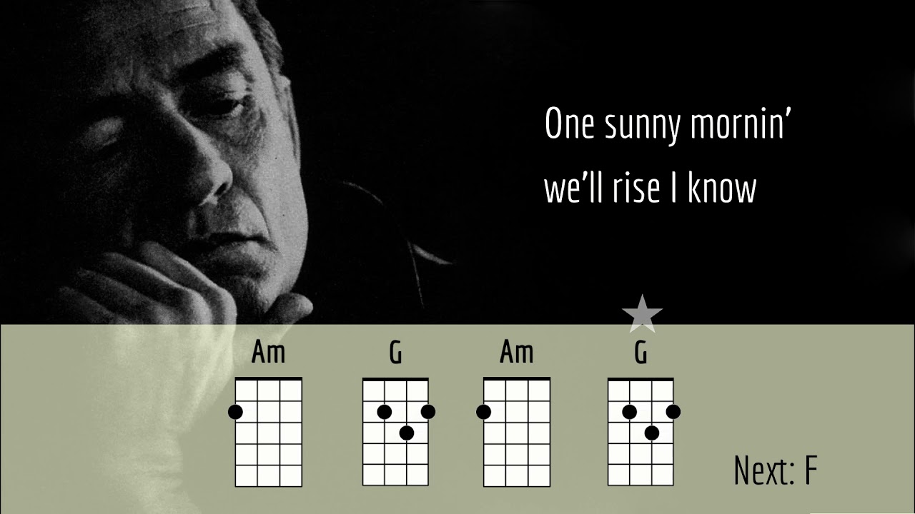 FURTHER UP ON THE ROAD - JOHNNY CASH - UKULELE PLAY ALONG