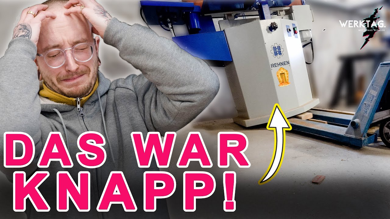 200 KG Maschine AUßER KONTROLLE! 🥵 | 30.01.21 | #WERKTAG. mit Jonas Winkler