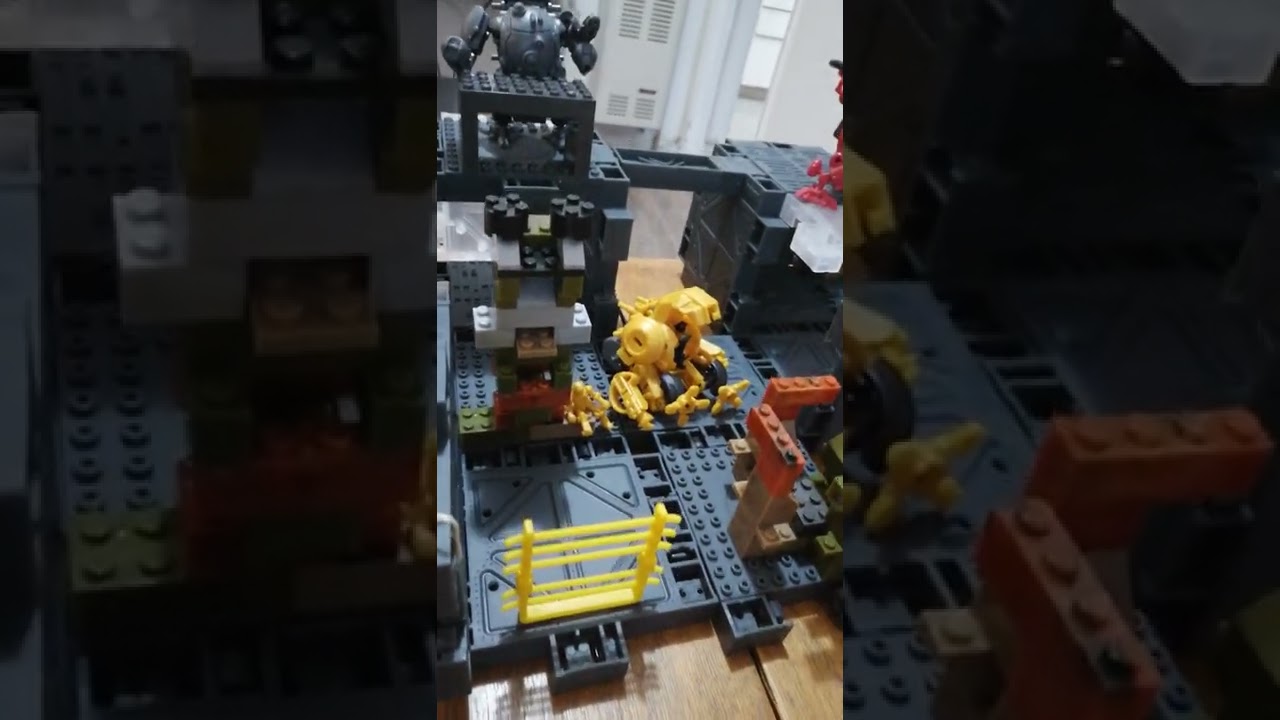 pocket titans + mega construx scene