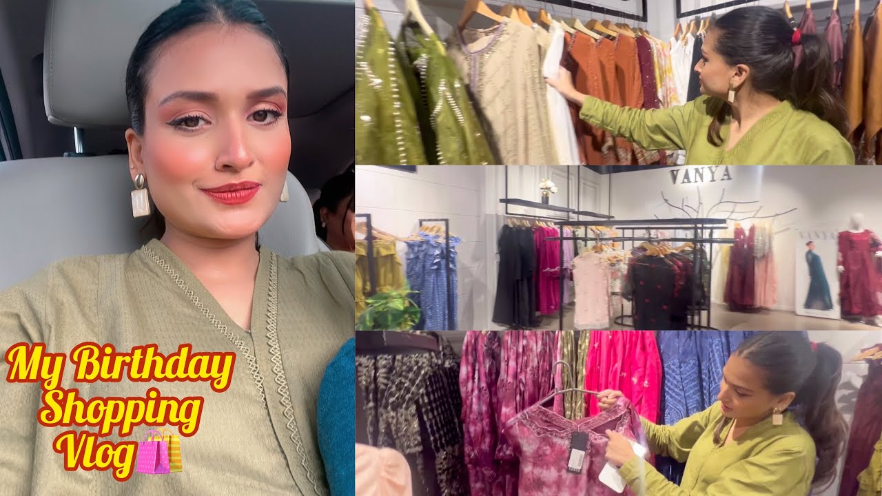 My Birthday Shopping Vlog🛍️ | Got my B’day Dress From Vanya | Ocean Towers | Stacey Vlogs