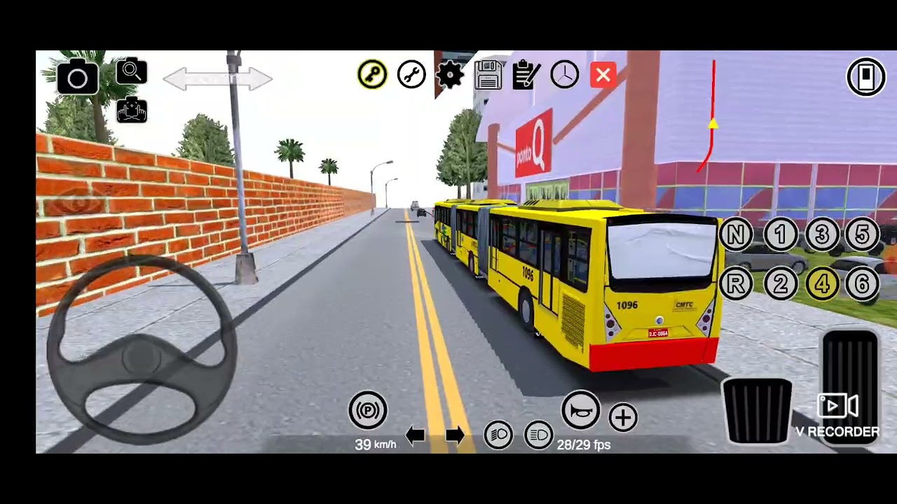Galera novo mod do Biarticulado ônibus da metrobus Próton bus Simulator 