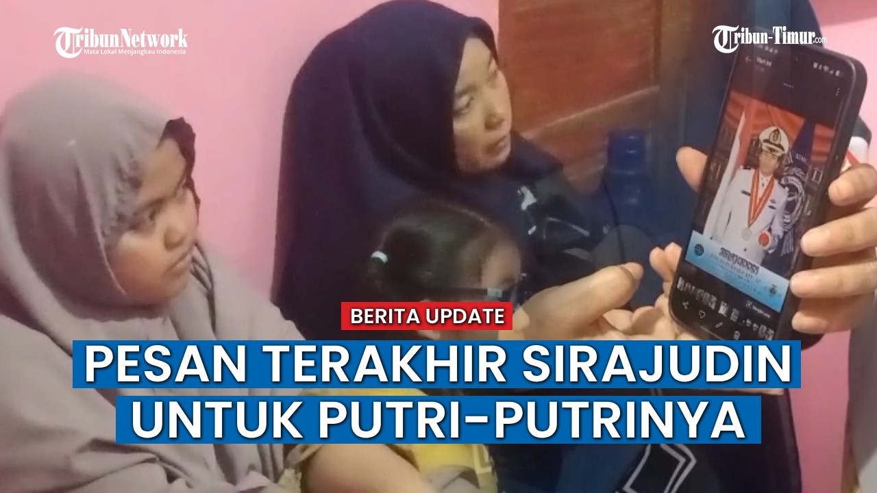 Sosok Sirajuddin di Mata Istri: Ayah Penyayang yang Bermimpi Anak Kuliah di Luar Negeri