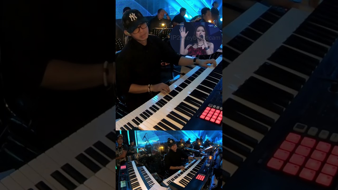 Keyboard Cam Gelandangan. April & Rara. 