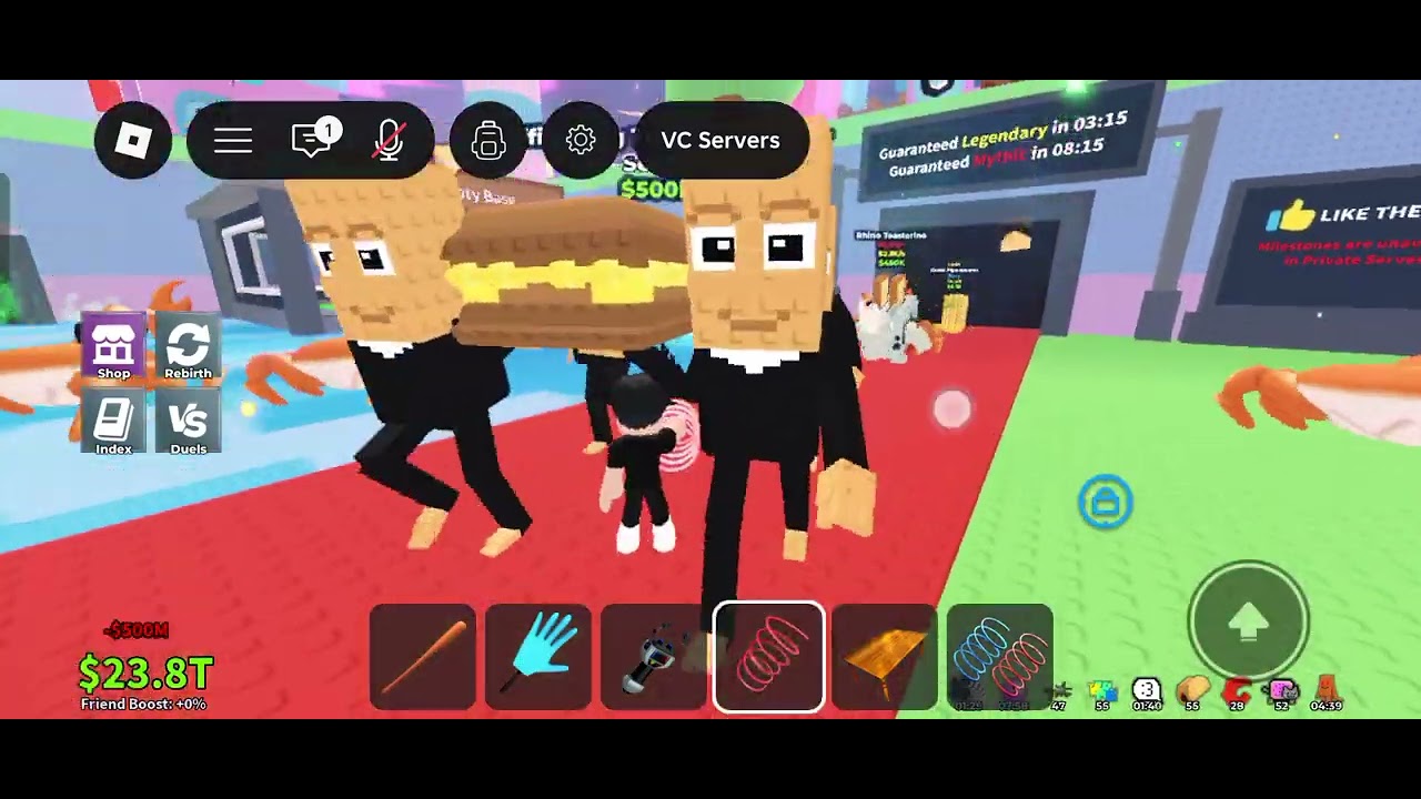 Steal a brainrot iar marți o să deschidem lucky blockuri