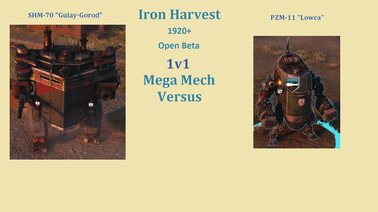 Iron Harvest-(Open Beta) SHM-70 Gulay-Gorod vs PZM-11 Lowca