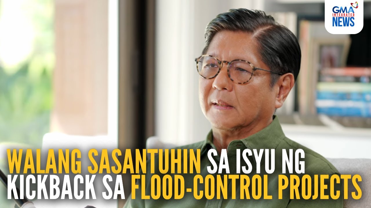 PBBM, walang sasantuhin sa isyu ng kickback sa flood-control projects | GMA Integrated News