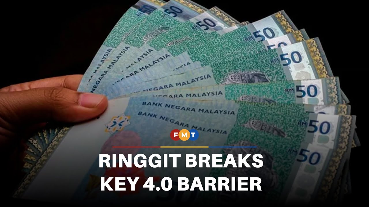 Ringgit breaks psychological 4.0-level against US dollar
