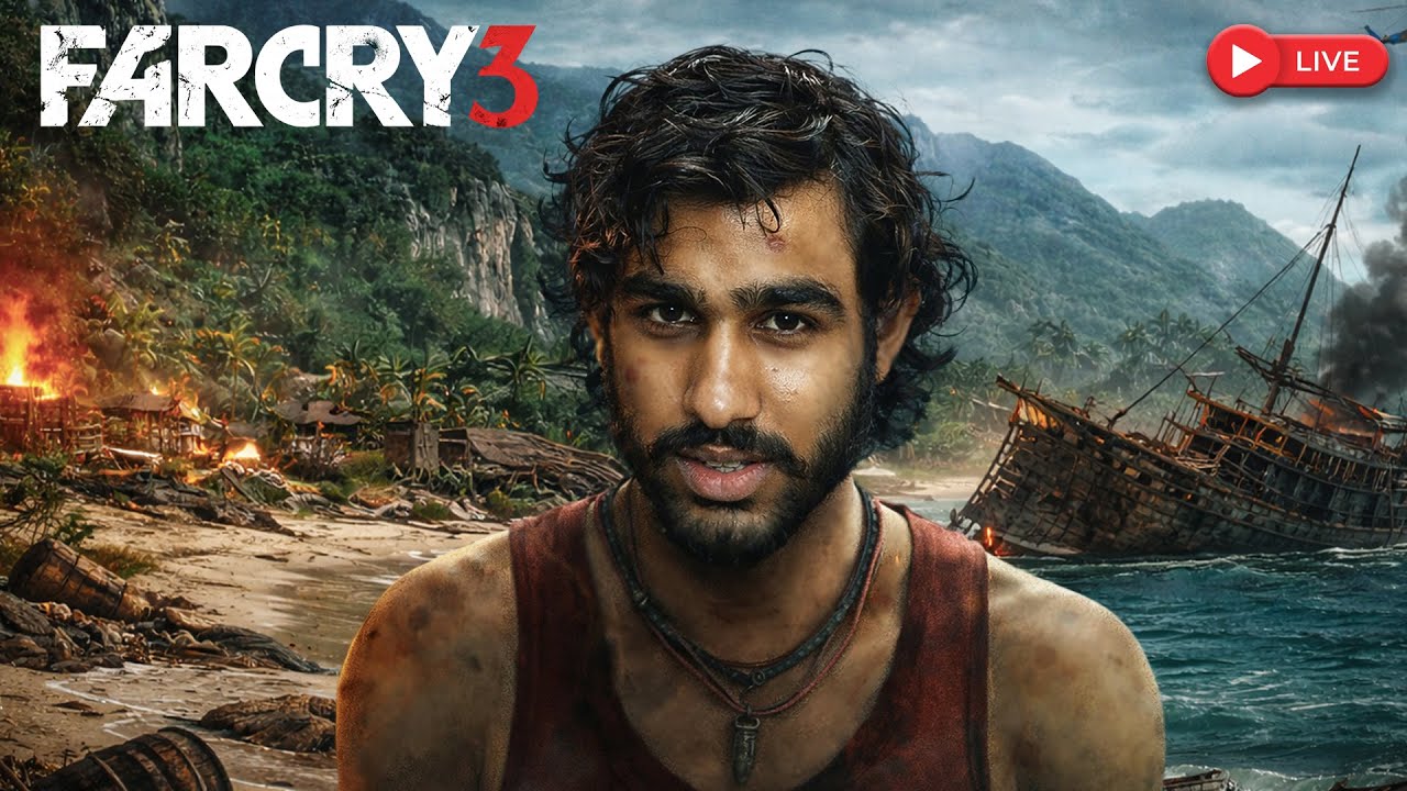LIVE 🔴  Playing FARCRY 3 Marathon Let's Goooo