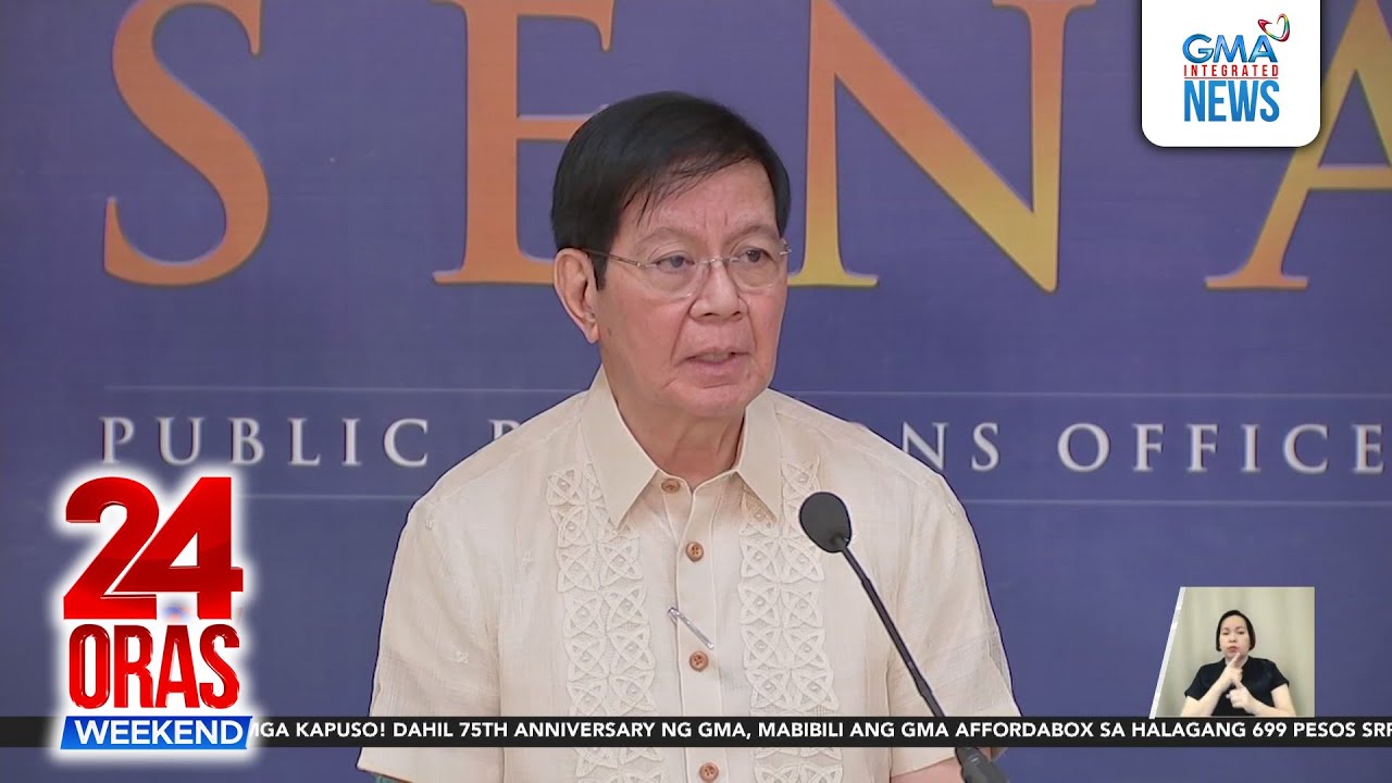 Halos lahat ng 19th Congress senators may P100B singit sa 2025 budget&mdash;Sen. Lacson | 24 Oras Weekend