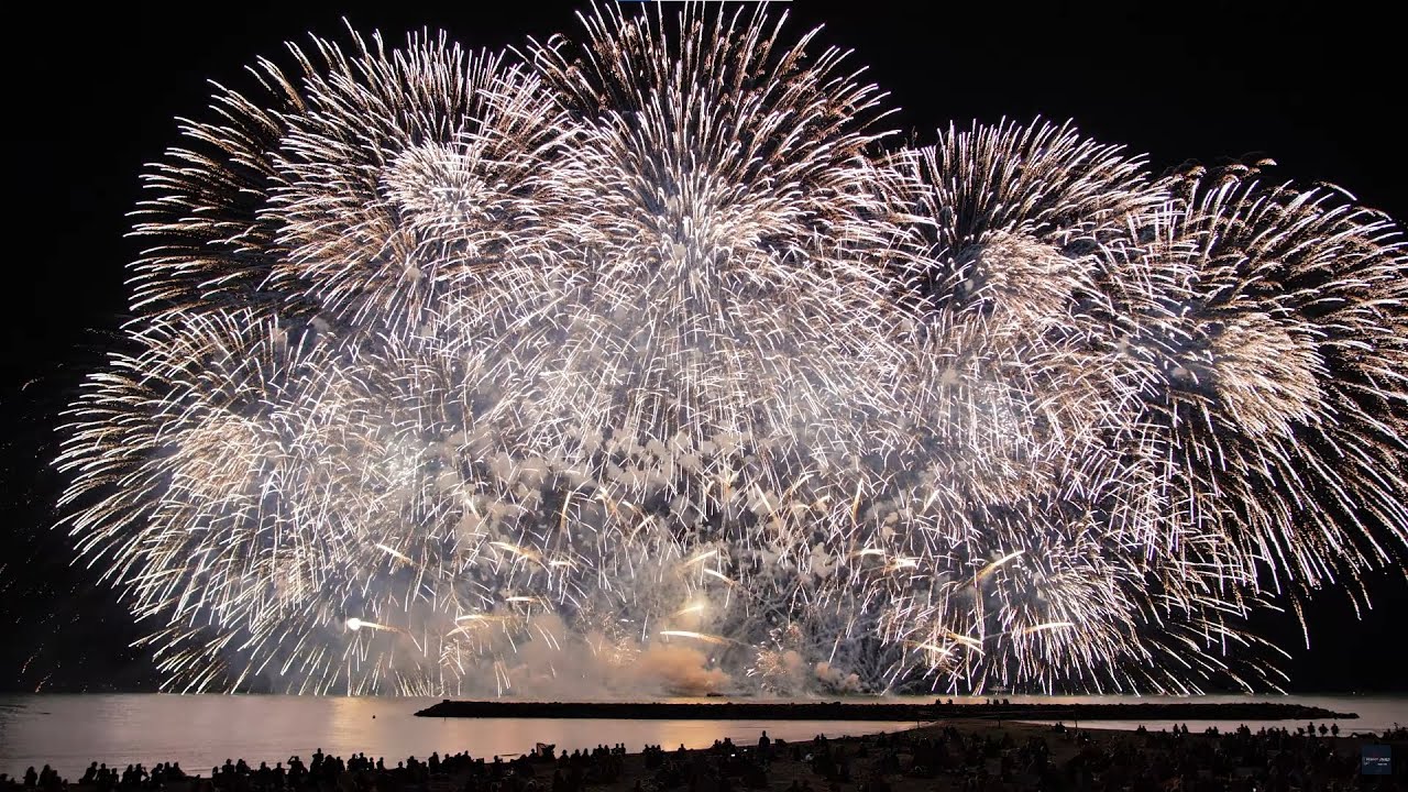 4K | Pandora Pyrotechnie - Feu d'artifice La Grande Motte - France