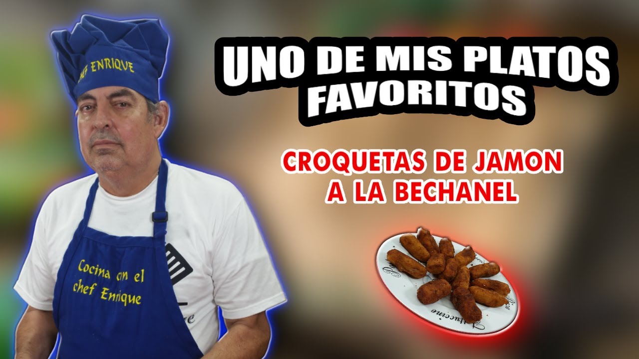 CROQUETAS A LA BECHANEL AL ESTILO DEL CHEF ENRIQUE