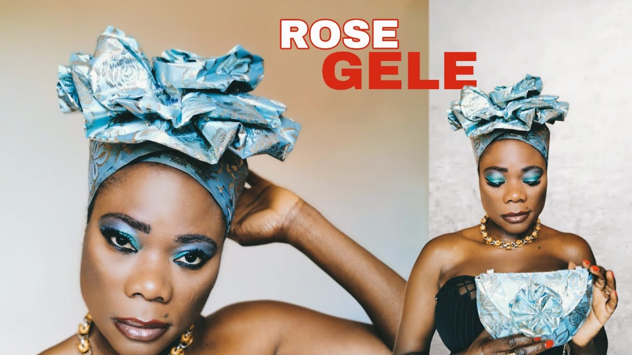 Rose GELE Turban Tutorial //Sego Gele